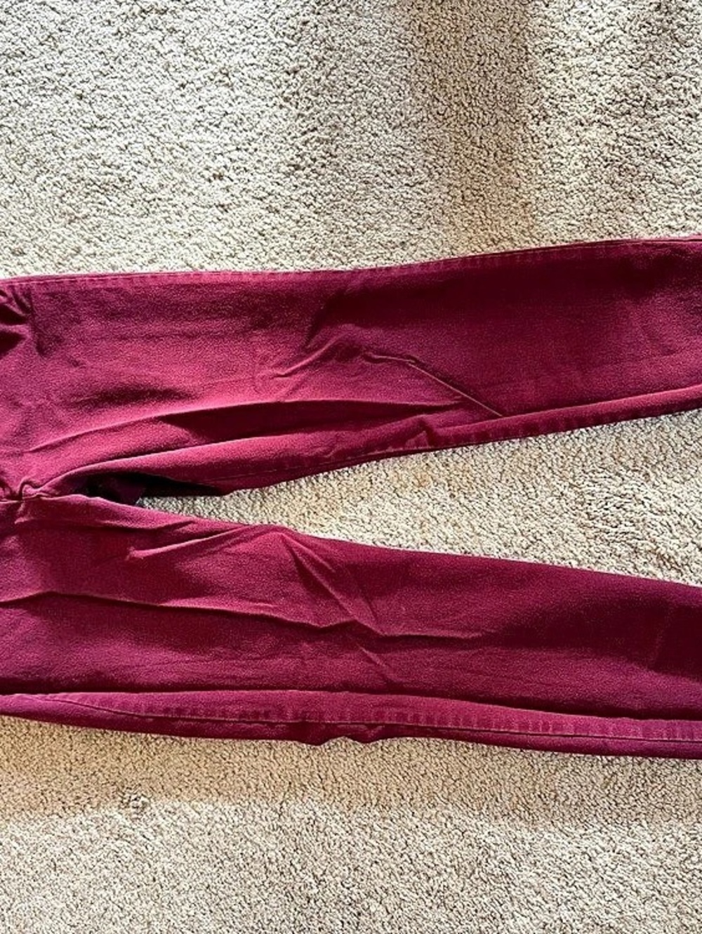 Old Navy Pixie High Rise Secret-Slim Pockets Pants Skinny Jeans in Purple Like